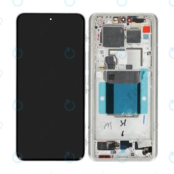 Xiaomi 14 Ultra - Écran LCD + Ecran Tactile + Cadre (White) - 56000600N100 Genuine Service Pack