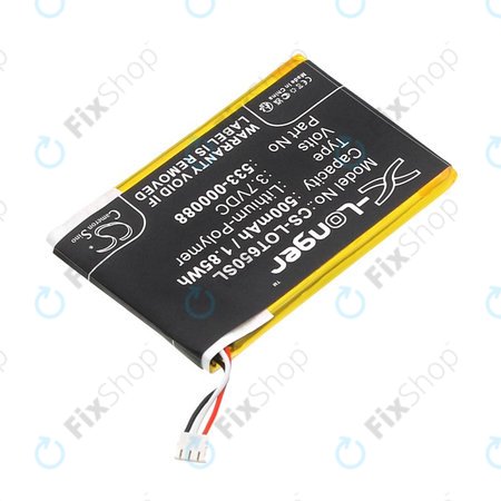 Batterie pour Logitech Mx Master, 500mAh, Li-Pol, 3.7V, 533-000088, HB303450, HQ