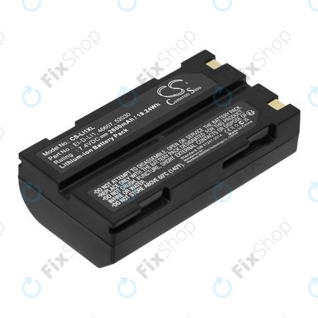 Batterie pour BCI Capnocheck II Capnograph, 2600mAh, Li-Ion, 7.4V, MCR1821J/1-H, HQ