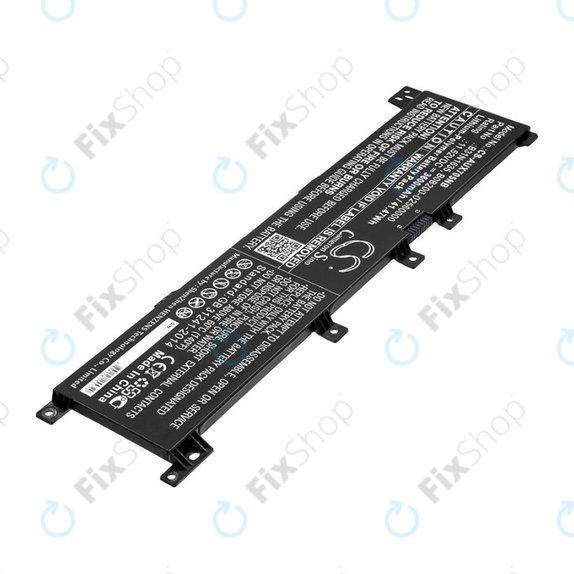 Batterie pour Asus A705QA, Asus F705MA-Bx030t, 3600mAh, Li-Pol, 11.52V, B31N1635, HQ