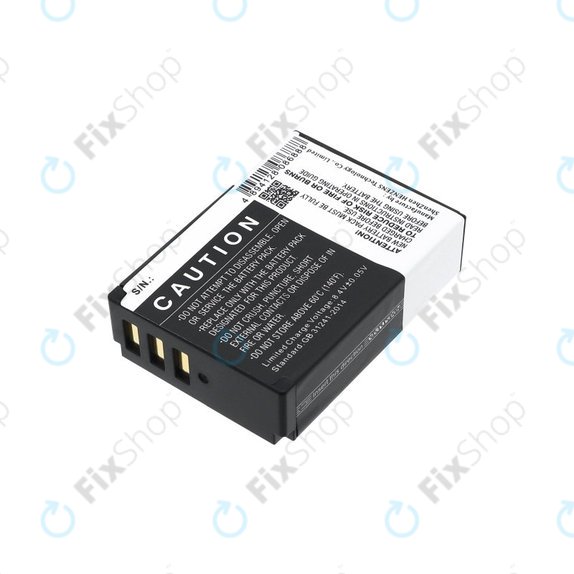 Batterie pour Kodak PIXPRO S1, AZ651, AZ652, AZ901, 1150mAh, Li-Ion, 7.4V, LB-070, HQ