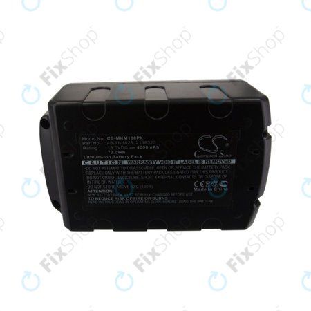 Milwaukee série 2600, série 2700, AG-125, C18, HD18, M12, M18 - Batterie YTB313 Li-Ion 18V 4000mAh HQ