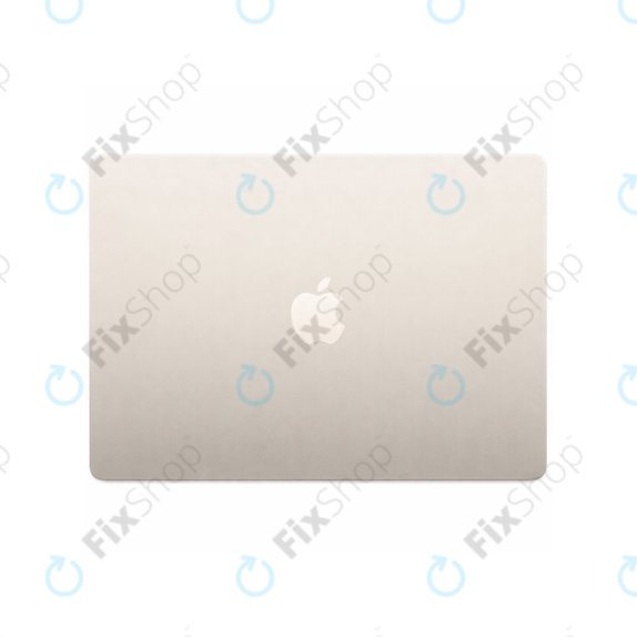 Écran LCD pour MacBook Air 13", A3113 (2024), avec vitre avant et couvercl, Starlight, 661-40280, Genuine Apple