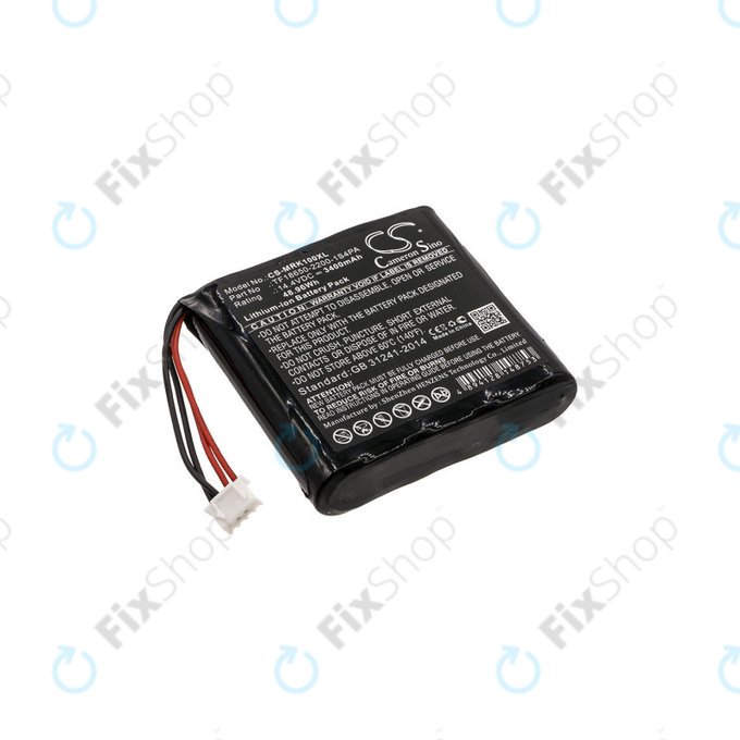 Batterie pour Marshall Kilburn, 3400mAh, Li-Ion, 14.4V, TF18650-2200-1S4PA, HQ