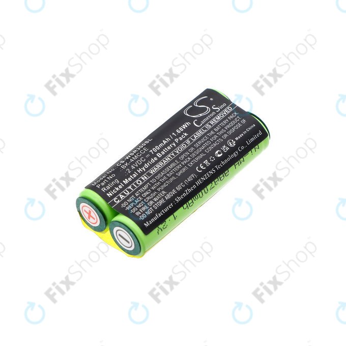 Batterie pour Waterpik 900 Sonic Toothbrush, Sensonic Plus Sr-3000, 700mAh, Ni-MH, 2.4V, BK-4MCCE, HQ