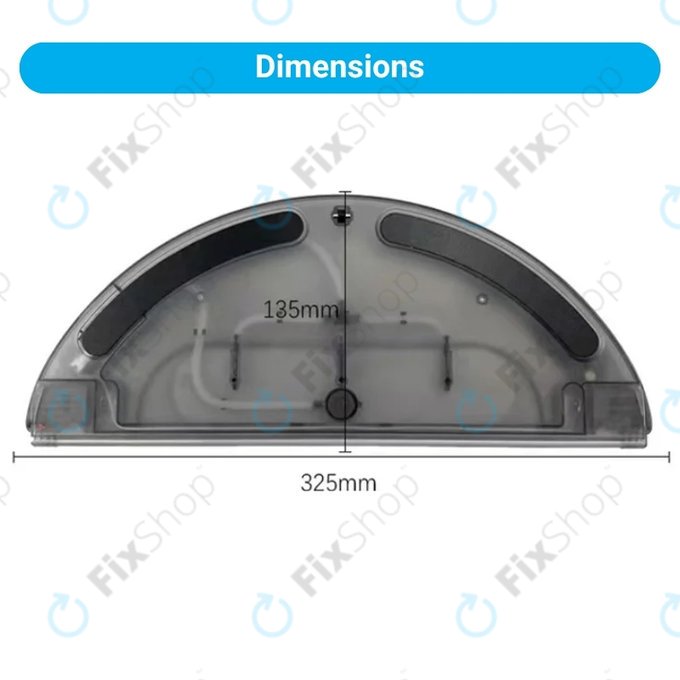 Xiaomi Mi Robot Vacuum Mop 2 Pro+ (Mijia 1T) - Réservoir d'eau