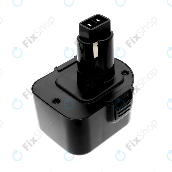 Batterie pour Black & Decker Cd1202, 2100mAh, Ni-MH, 12V, PS130A, HQ