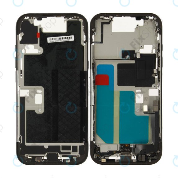 Cadre central avec batterie pour iPhone 16 Pro | Black Titanium | ZD076-00689 | Genuine Apple