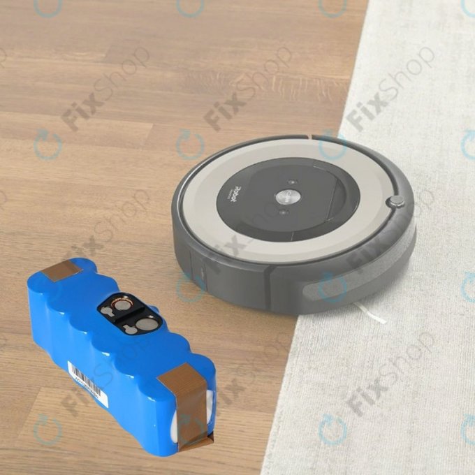 iRobot Roomba 500, 600, 700, 800, 900-series, R3, Scooba 450, Vileda 137173 - Batterie 11702, GD-Roomba-500, VAC-500NMH-33 Ni-MH 14.4V 4500mAh