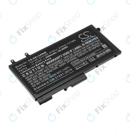 Batterie pour Dell Latitude 5400, Inspiron 7591 2-in-1, 3500mAh, Li-Ion, 11.4V, XV8CJ, HQ