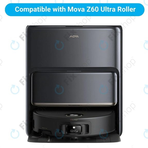 Kit de pièces de rechange pour Mova Z60 Ultra Roller (1 paire de brosses principales, 2x Filtre, 2x Brosse latérale, 2x Chiffon de vadrouille, 2x Sac à poussière)