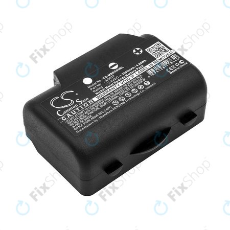 Batterie pour Imet BE5000, 2000mAh, Ni-MH, 2.4V, AS037, HQ
