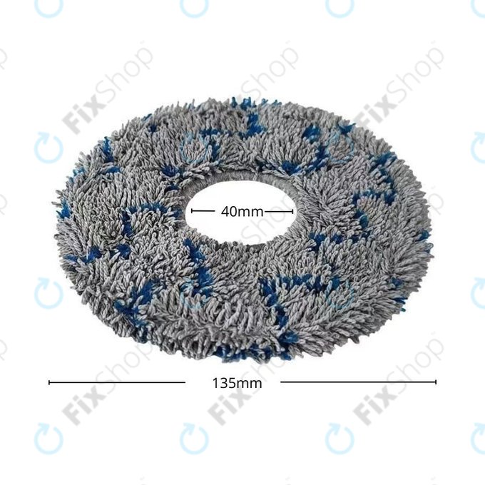 Ecovacs Deebot T-series, X-series - Chiffon de vadrouille (lavable)