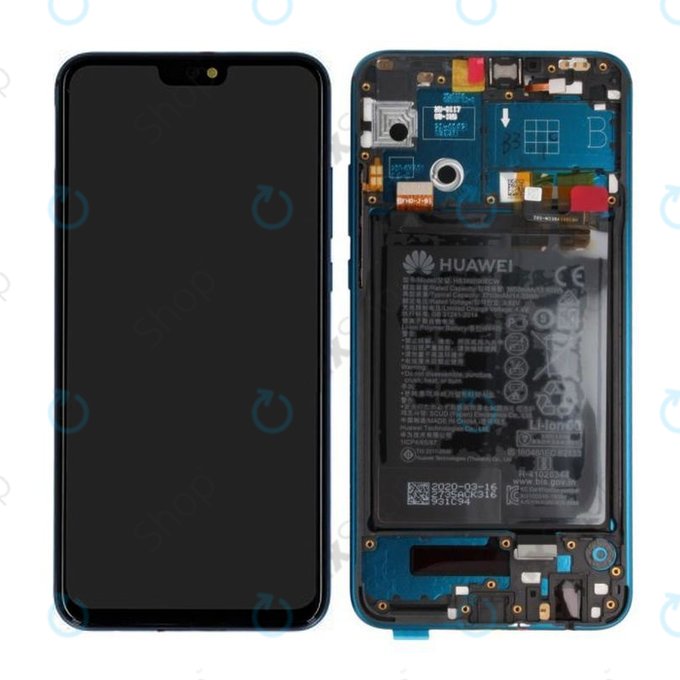 Huawei Honor 9X Lite - Écran LCD + Ecran Tactile + Cadre + Batterie (Vert Émeraude) - 02353QJT