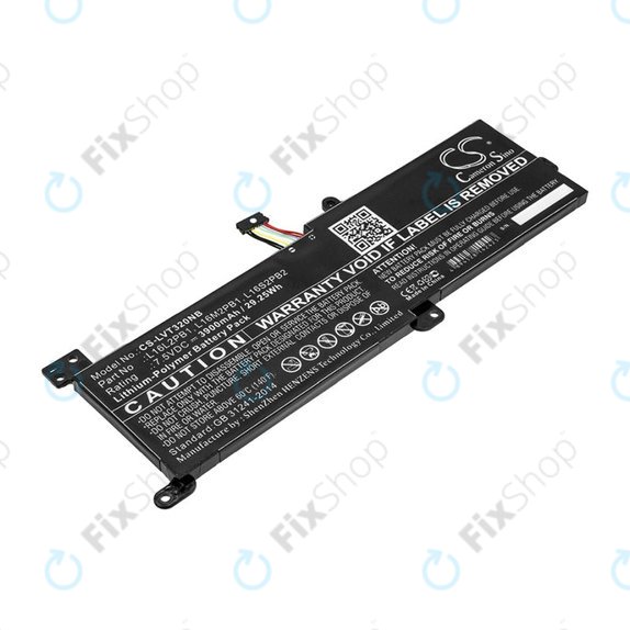 Batterie pour Lenovo 320, 330, 520, Ideapad 320, 330, S145, 3900mAh, Li-Pol, 7.5V, L16L2PB1, HQ