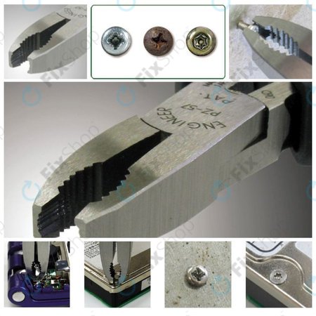 Engineer PZ-57 - Pince spéciale d'extraction de vis 5"