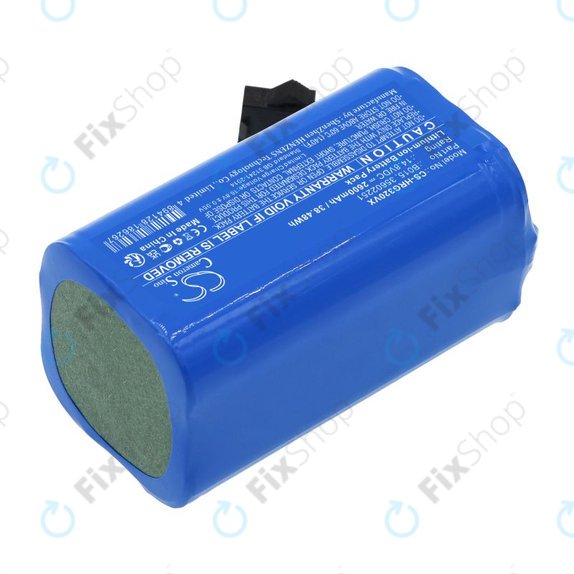 Batterie pour Hoover HGO31, HGO32, HGO33, 2600mAh, Li-Ion, 14.8V, B015, HQ