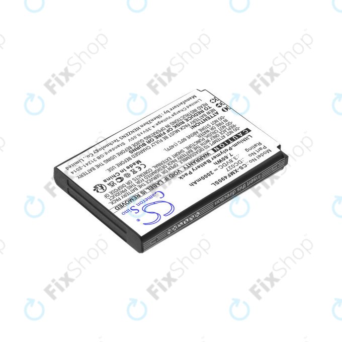 Batterie pour Xiaomi F490 4g, 2000mAh, Li-Pol, 3.8V, DC027, HQ