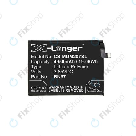 Xiaomi Poco X3 NFC, X3 Pro - Batterie BN57 4950mAh HQ