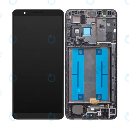 Samsung Galaxy A01 CORE A013F - Écran LCD + Écran Tactile + Cadre (Noir) - GH82-23561A, GH82-23392A Genuine Service Pack