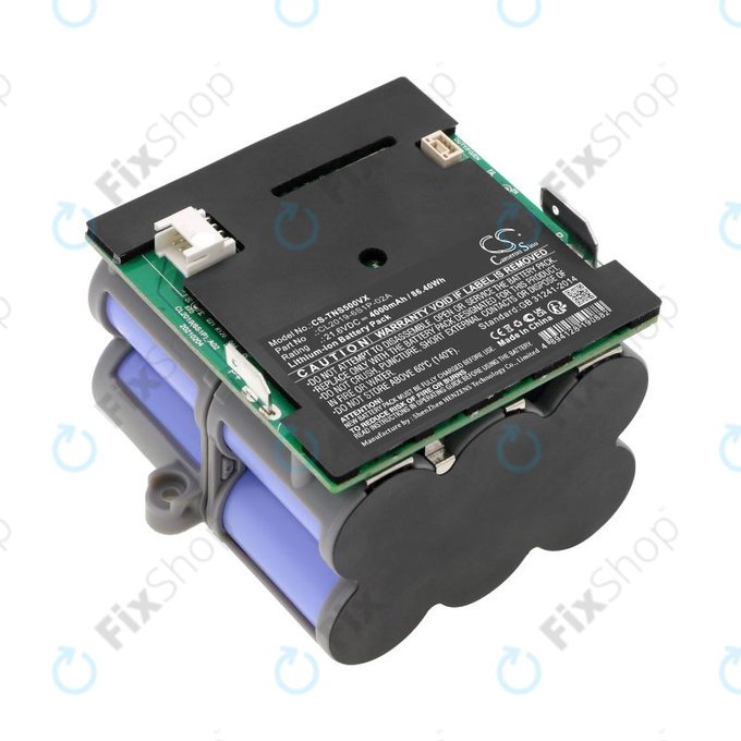 Batterie pour Tineco iFloor S5, 4000mAh, Li-Ion, 21.6V, CL2019-6S1P-02A, HQ