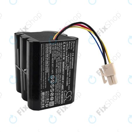 Vorwerk Kobold VR300, Folletto VR300 - Batterie 32579, 4403, 4NCR/18650P2-C002A Li-Ion 14.4V 5800mAh HQ