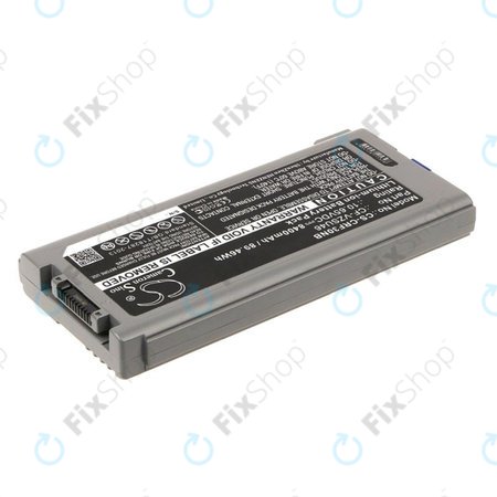 Batterie pour Panasonic Toughbook CF-30, 31, 53, 8400mAh, Li-Ion, 10.65V, CF-VZSU46, HQ