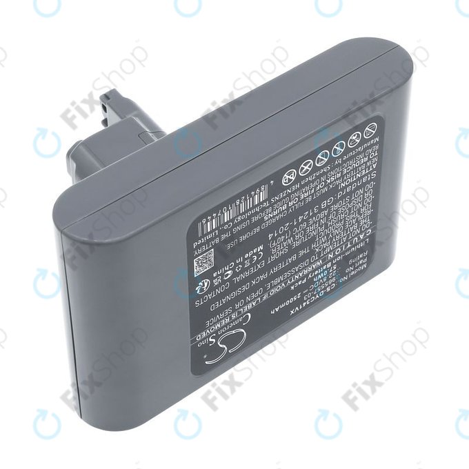 Batterie pour Dyson DC31, DC34, DC35, DC44, DC56, 2500mAh, Li-Ion, 22.8V, 965557-03, HQ