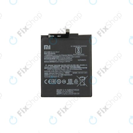 Xiaomi Redmi 6, 6A - Batterie BN37 3000mAh - 46BN37W02093, 46BN37A06003 Genuine Service Pack
