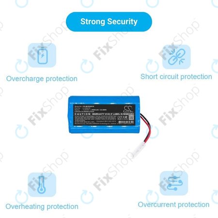 Xiaomi Mijia G1, série Flyco FC, myVacBot SN500, série Panasonic MC, Phicomm X3, série Puppy R - Batterie Li-026418 2600mAh HQ