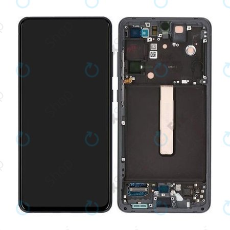 Samsung Galaxy S21 FE G990B - Écran LCD + Écran Tactile + Cadre (Graphite) - GH82-26414A, GH82-26420A, GH82-26590A Genuine Service Pack