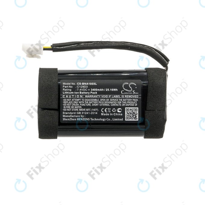 Bang & Olufsen BeoPlay A1 - Batterie C129D3 3400mAh HQ