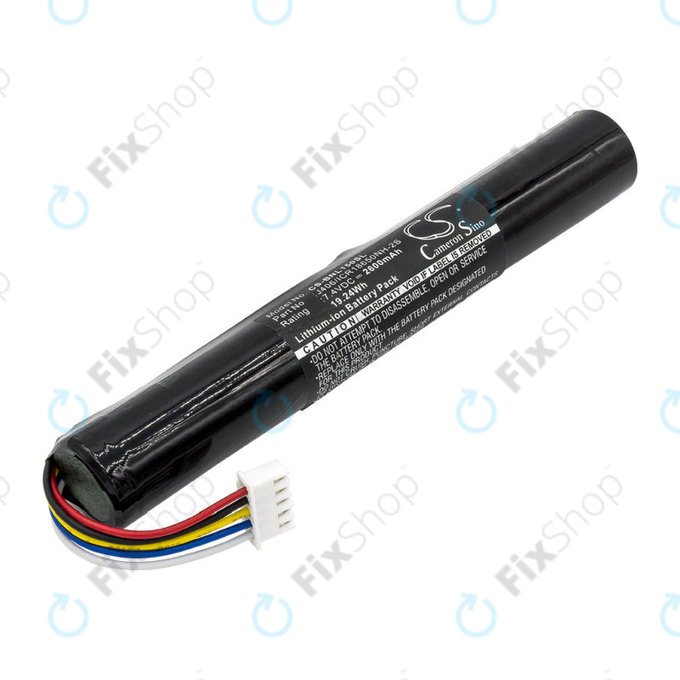 Batterie pour Bang & Olufsen Beolit 15, 17, Beoplay A2, 2600mAh, Li-Ion, 7.4V, J406/ICR18650NH-2S, HQ