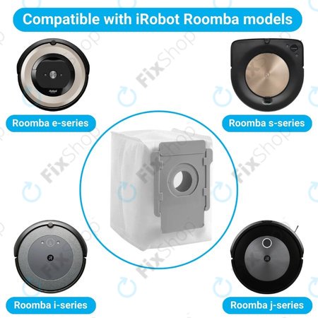 iRobot Roomba e-series, i-series, j-series, s-series - Sac a poussiere (3 pieces)
