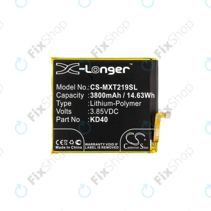 Motorola Moto G8 Plus - Batterie KD40 3800mAh HQ
