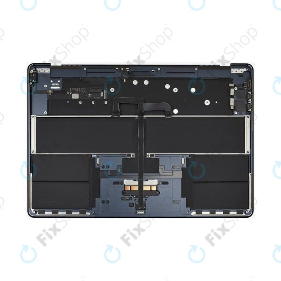 Cadre supérieur clavier pour MacBook Air 15", A3114 (2024), avec clavier US et batterie, Midnight, 661-40269, Genuine Apple