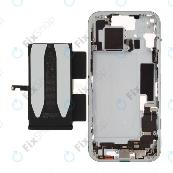 Cadre central avec batterie pour iPhone 15 | Blue | ZD076-00672 | Genuine Apple