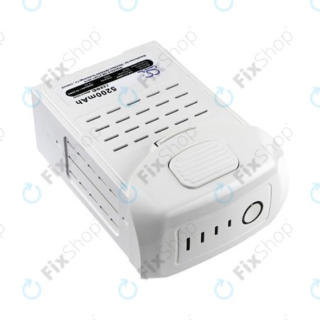 Batterie pour DJI Phantom 4, 5200mAh, Li-Pol, 15.2V, HQ