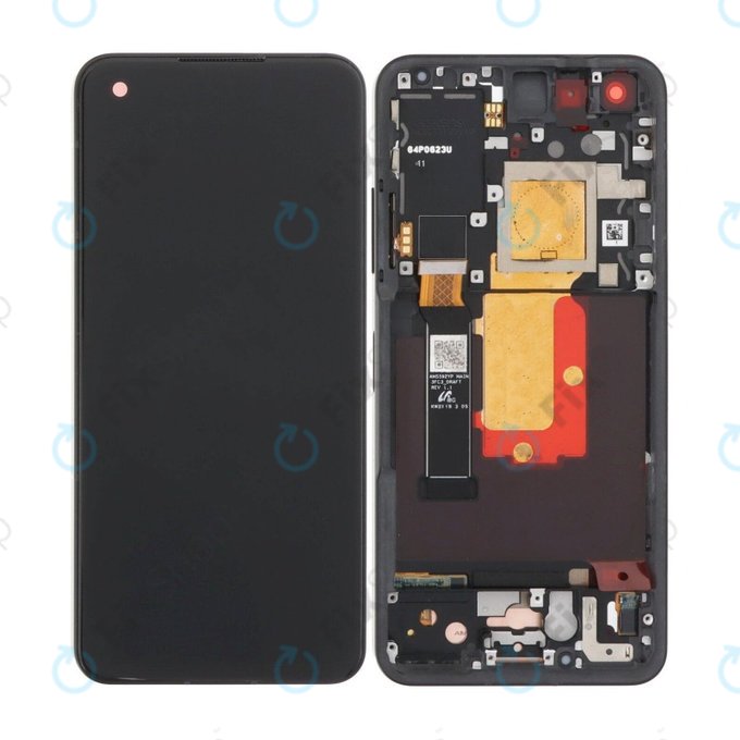 Asus Zenfone 9 AI2202 - Écran LCD + Ecran Tactile + Cadre (Midnight Black) OLED