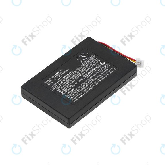 Batterie pour Logitech G533, G933, 1200mAh, Li-Pol, 3.7V, 533-000132, HQ