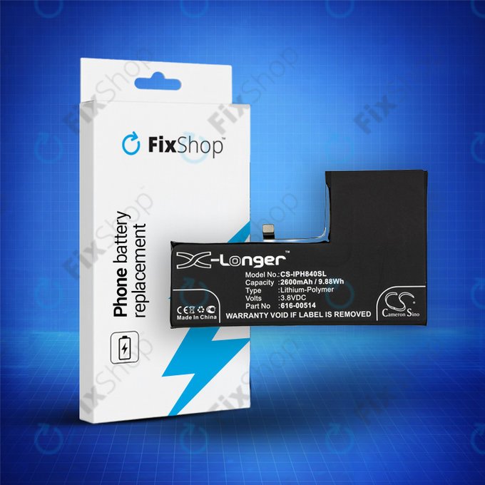 Apple iPhone XS - Batterie 616-00514 2600mAh HQ