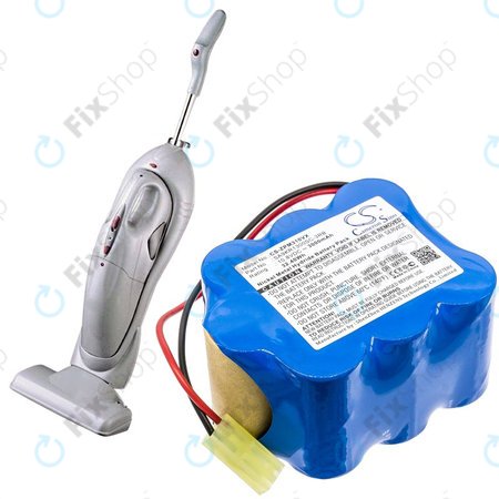 Batterie pour Zepter LMG-310, 9P-130, 3000mAh, Ni-MH, 10.8V, SA9KR1300SC-3RB, HQ