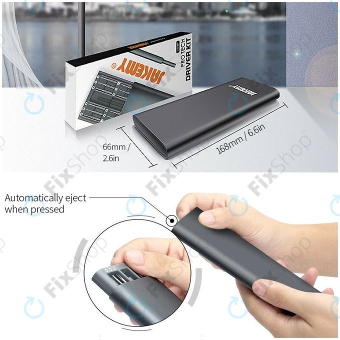 Jakemy JM-8168 - Jeu de tournevis de précision magnétiques polyvalents 24 en 1