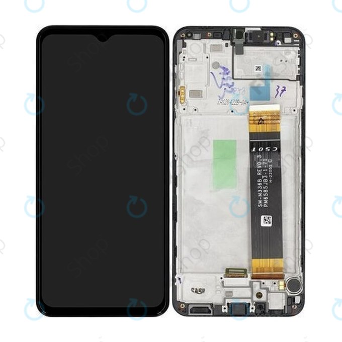 Samsung Galaxy A23 4G A235F - Écran LCD + Ecran Tactile + Cadre (Noir) - GH82-28563A, GH82-28657A Genuine Service Pack
