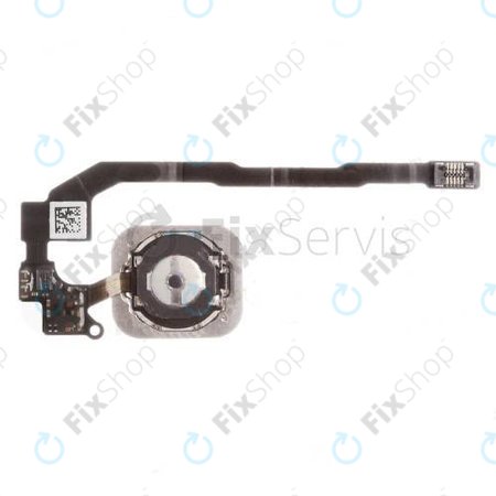 Apple iPhone 5S, SE - Bouton Home + Câble Flex (Or)