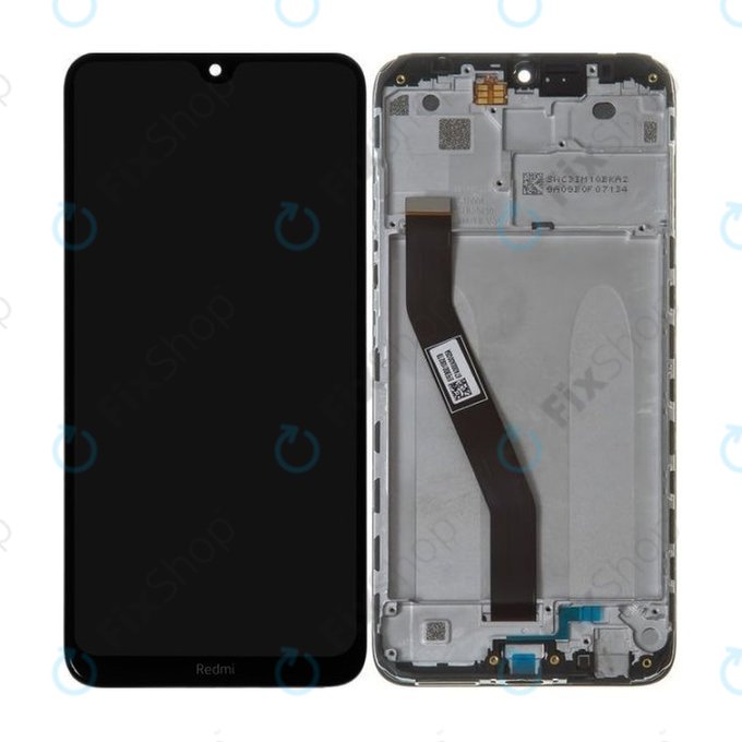 Xiaomi Redmi 8, Redmi 8A - Écran LCD + Ecran Tactile + Cadre (Noir Onyx) - 5600040C3I00 Genuine Service Pack