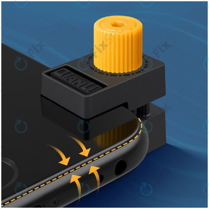 QianLi iClamp 2.0 - Pince en plastique avec remplissage en caoutchouc - Portée 12 mm (4 pièces)