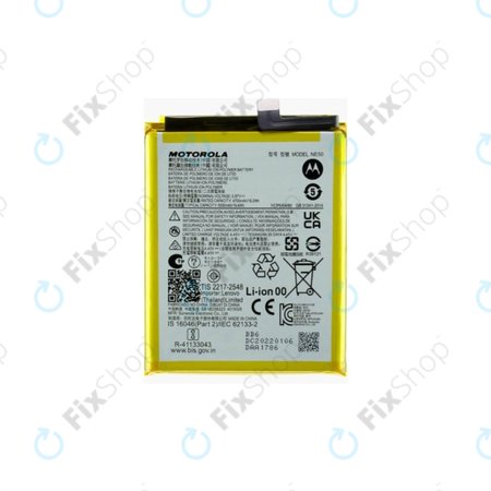 Motorola Moto G52 XT2221, G82 5G XT2225 - Batterie NE50 5000mAh - SB18D38323 Genuine Service Pack