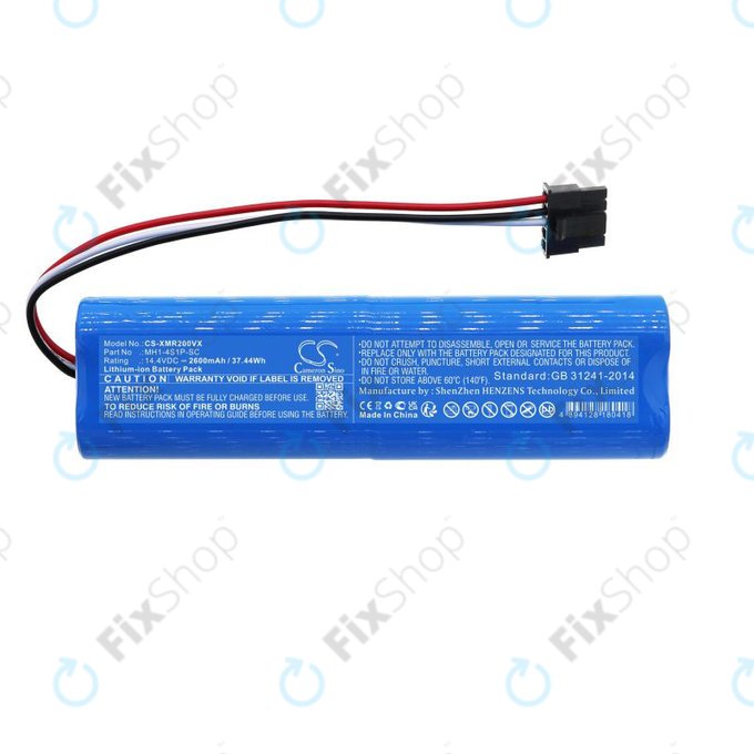 Xiaomi Mi Robot Vacuum Mop Pro (P), 2, Viomi V2 Pro, Proscenic LDS M7 - Batterie STYJ02YM, MH1-4S1P-SC 2600mAh HQ