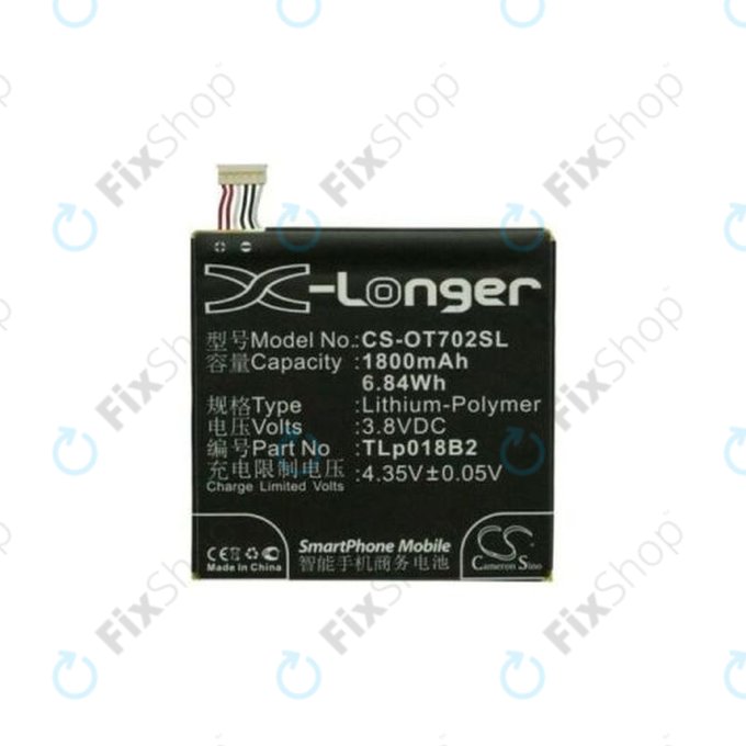 Alcatel One Touch 7024 - Batterie CAC1800008C2 1800mAh HQ